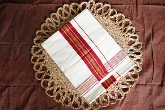 FANCY KERALA COTTON SETSAREE