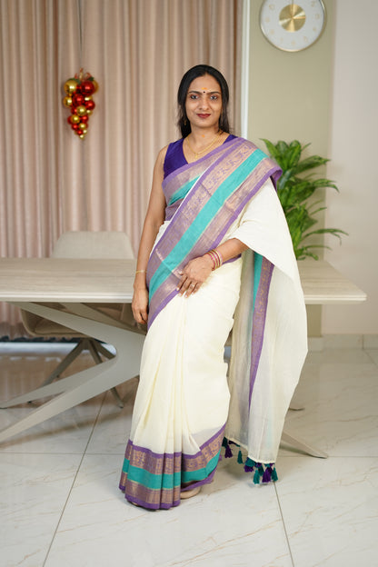 MULL COTTON SAREE