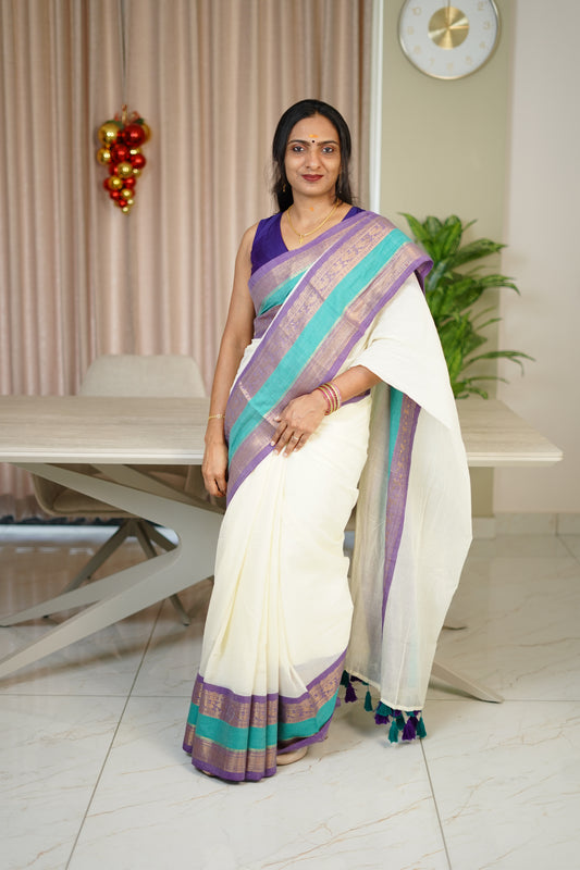MULL COTTON SAREE