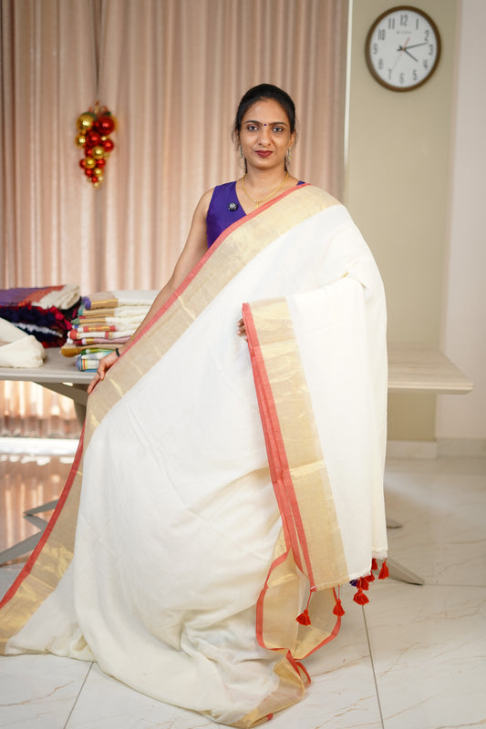 MULL COTTON SAREE
