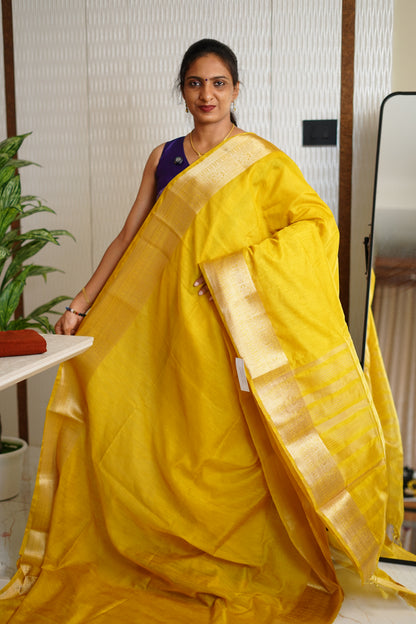 SEMI JUTE BANARASI SAREE