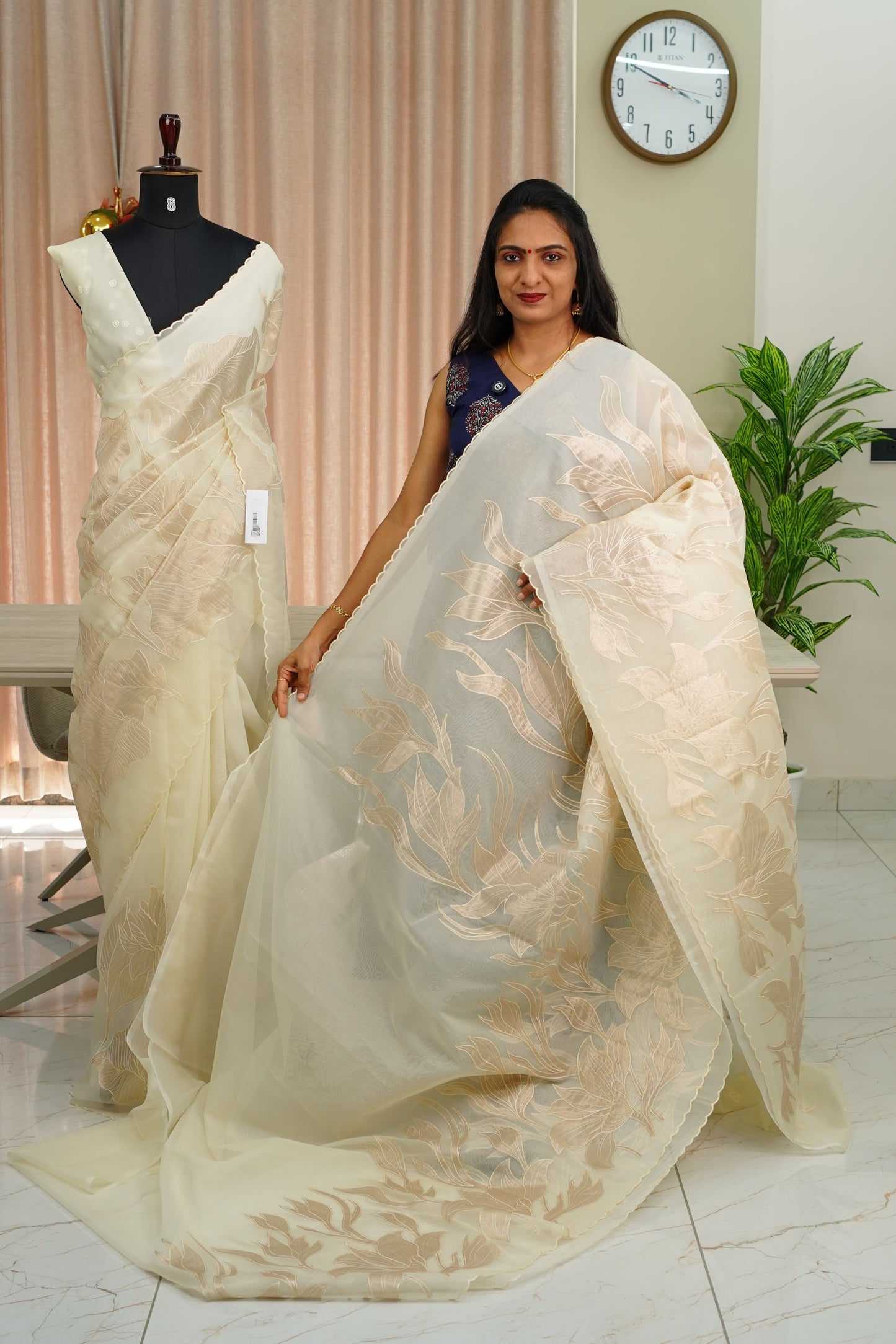 TURKISH ORGANZA SAREE
