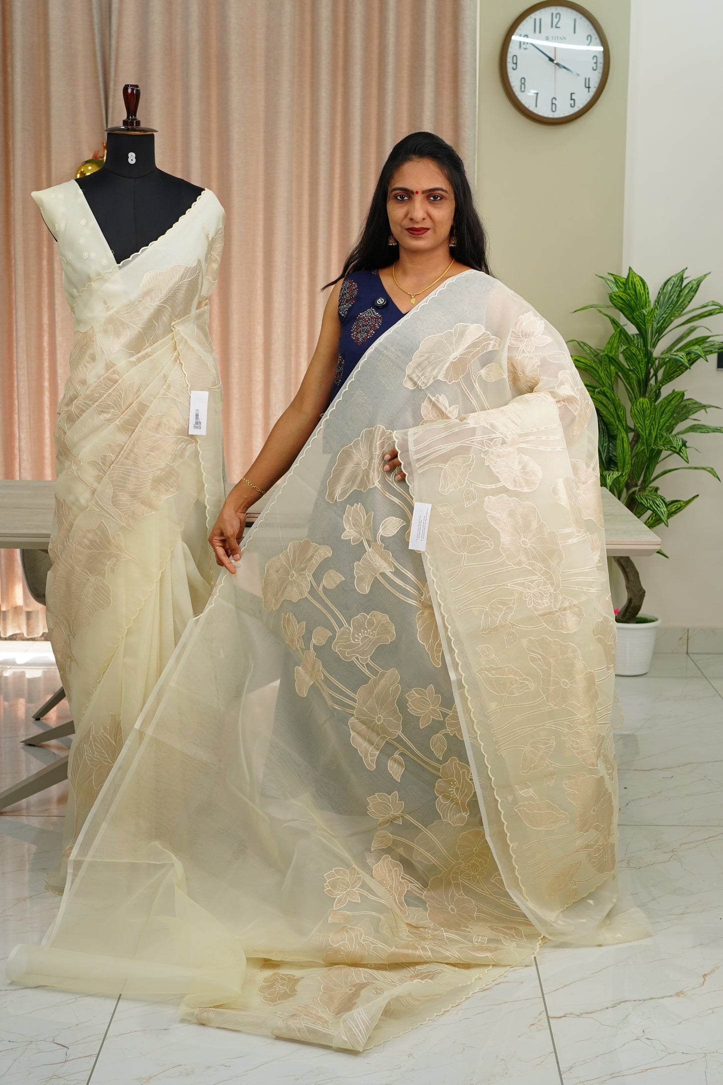 TURKISH ORGANZA SAREE