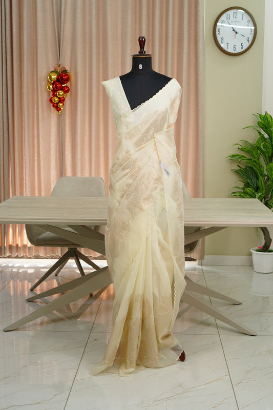 TURKISH ORGANZA SAREE