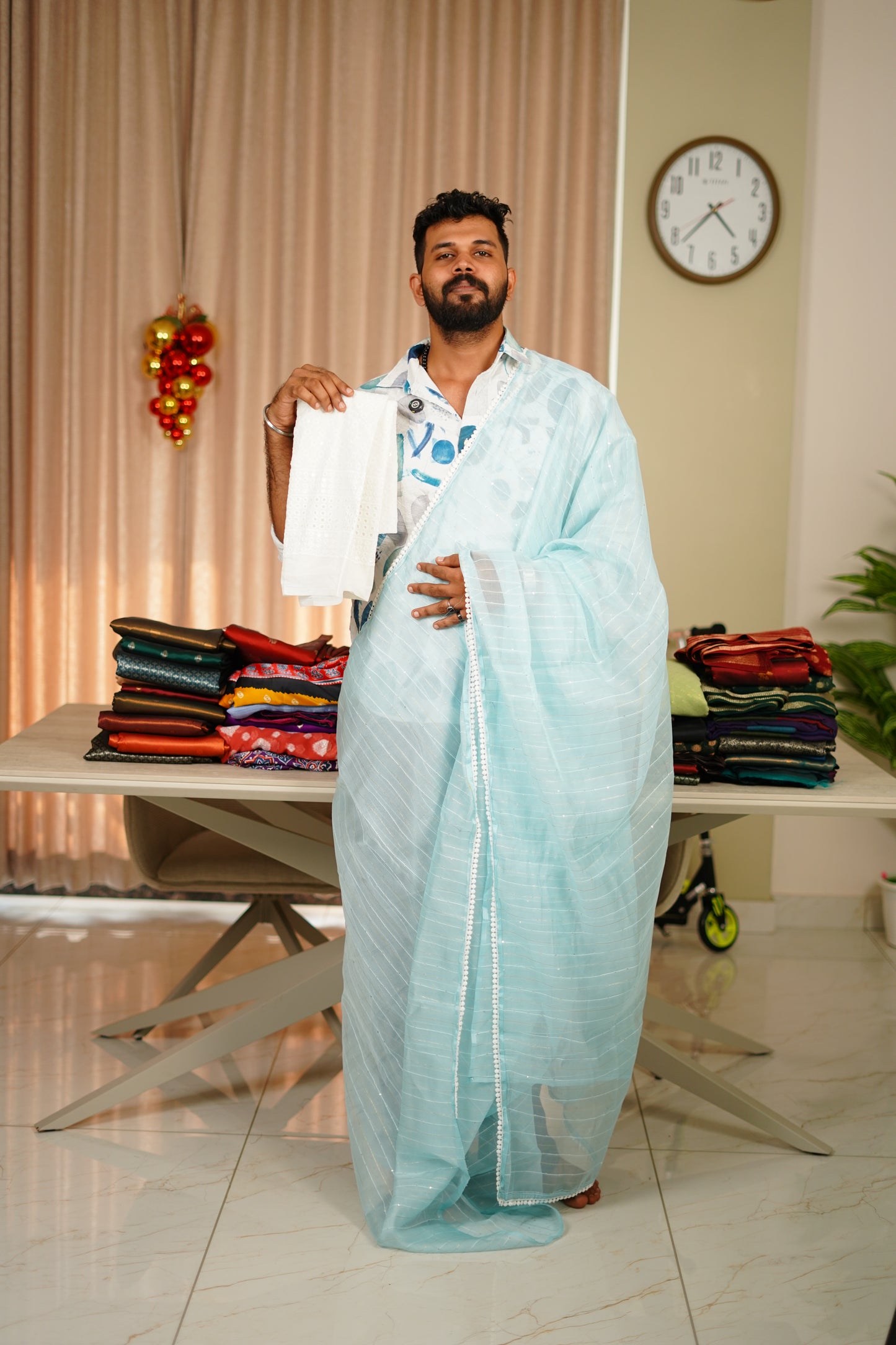 ORGANZA SAREE