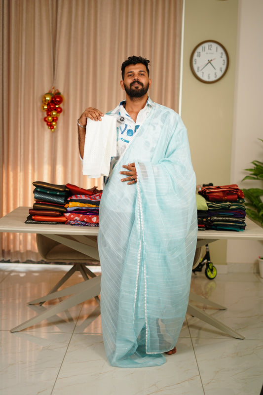 ORGANZA SAREE