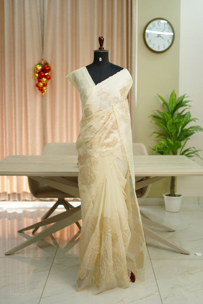 TURKISH ORGANZA SAREE