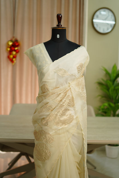 TURKISH ORGANZA SAREE
