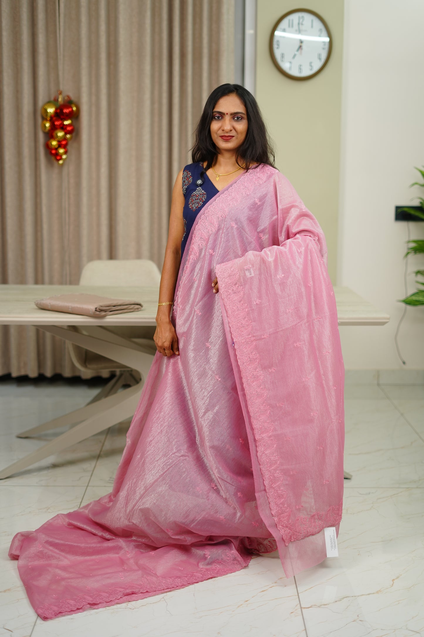 NET ORGANZA SAREE