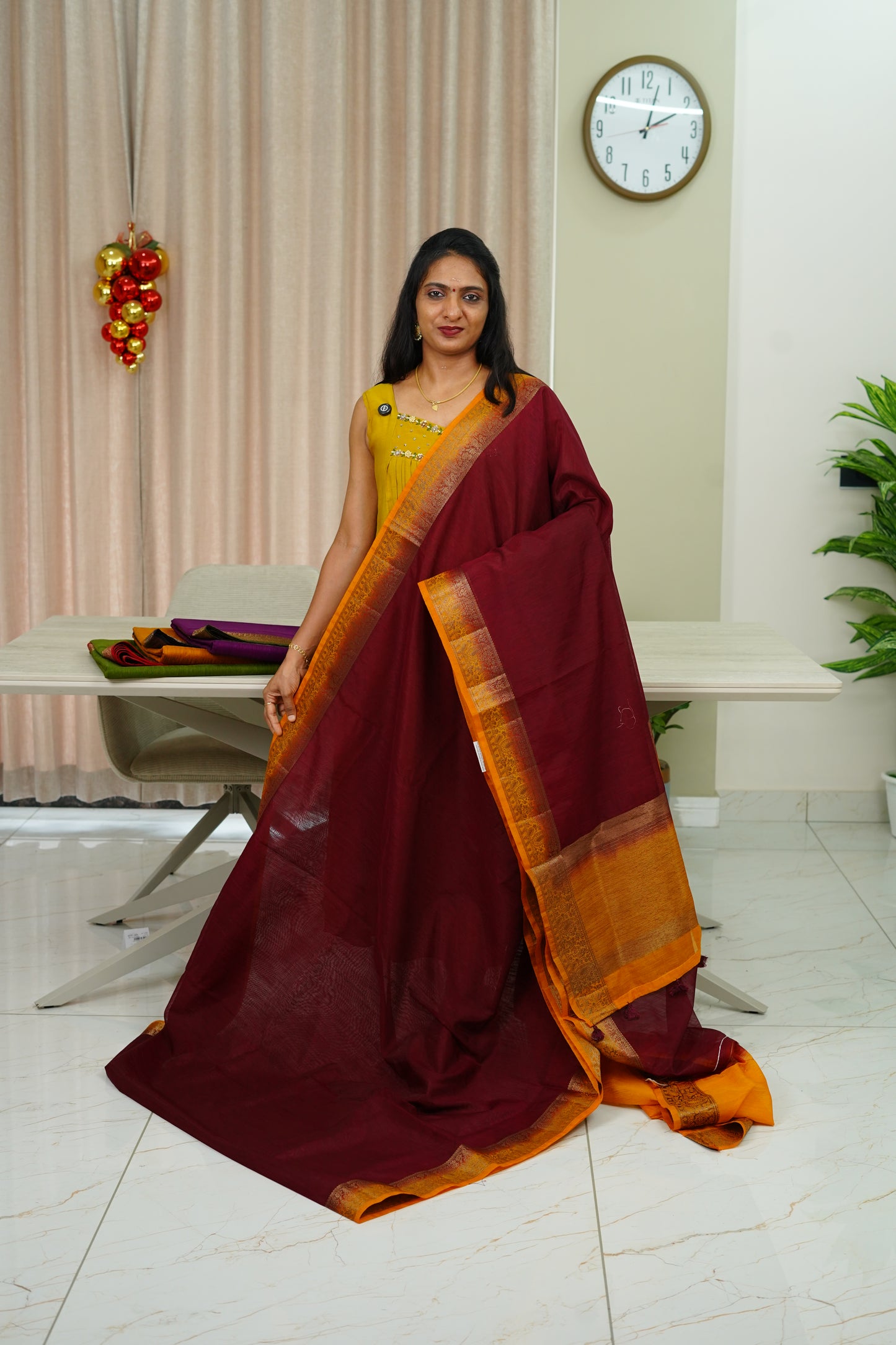 SEMI JUTE SAREE
