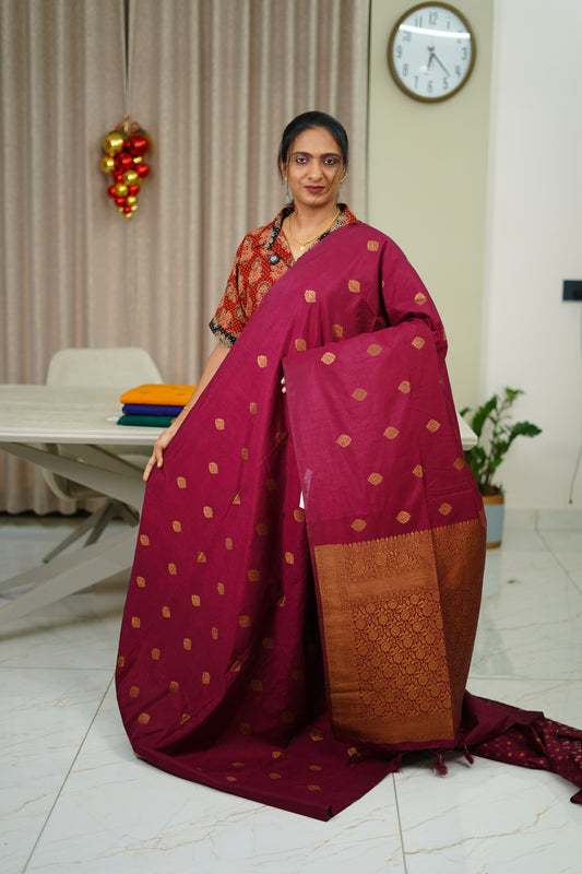 SEMI JUTE SAREE