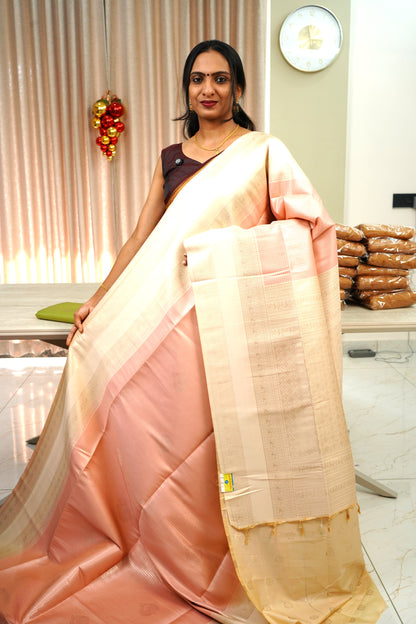 BENTEX SEMI SILK BANARASI SAREE