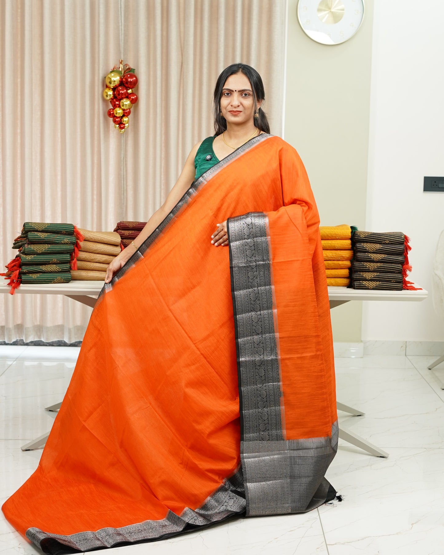 BANARASI SEMI JUTE SAREE