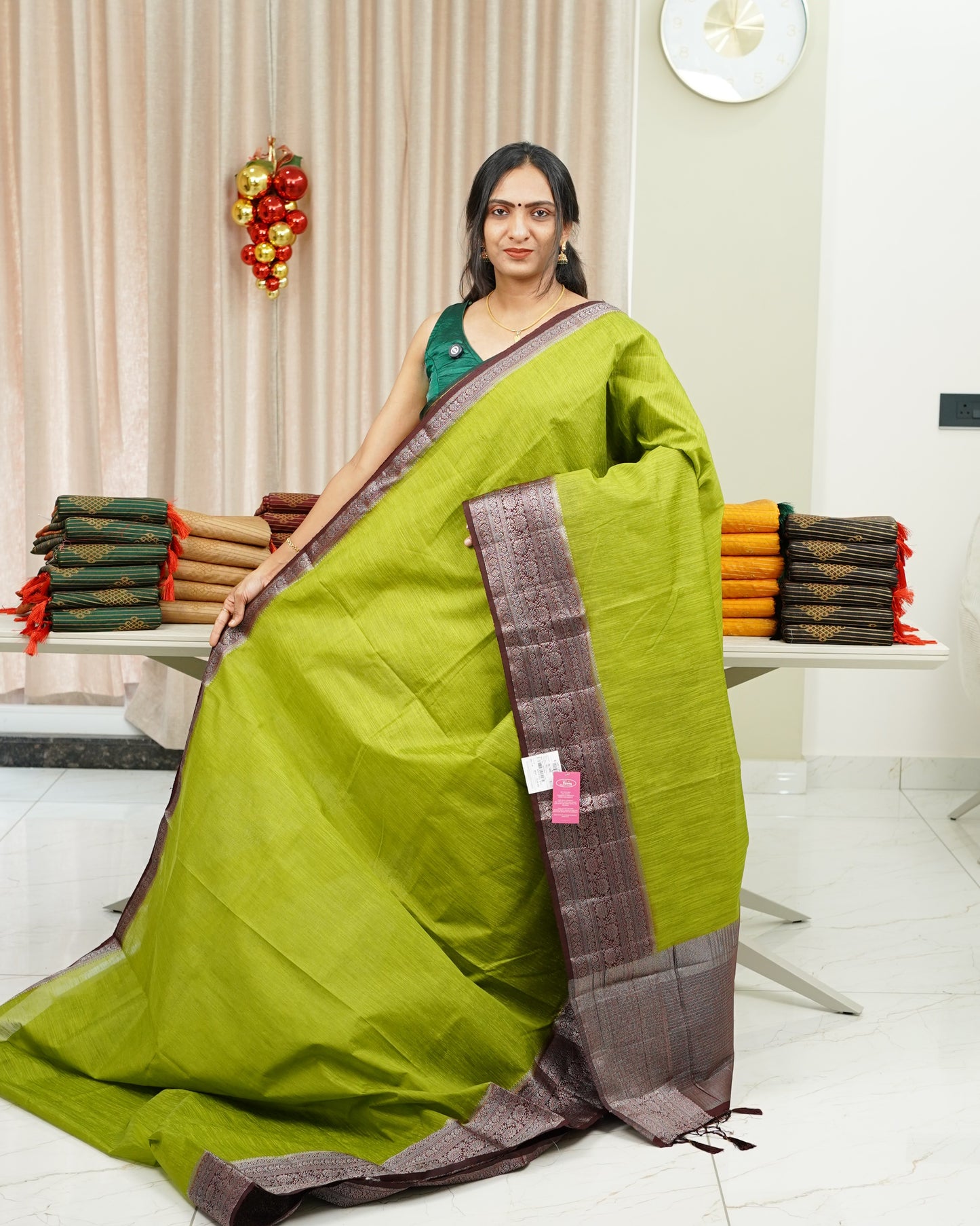 BANARASI SEMI JUTE SAREE