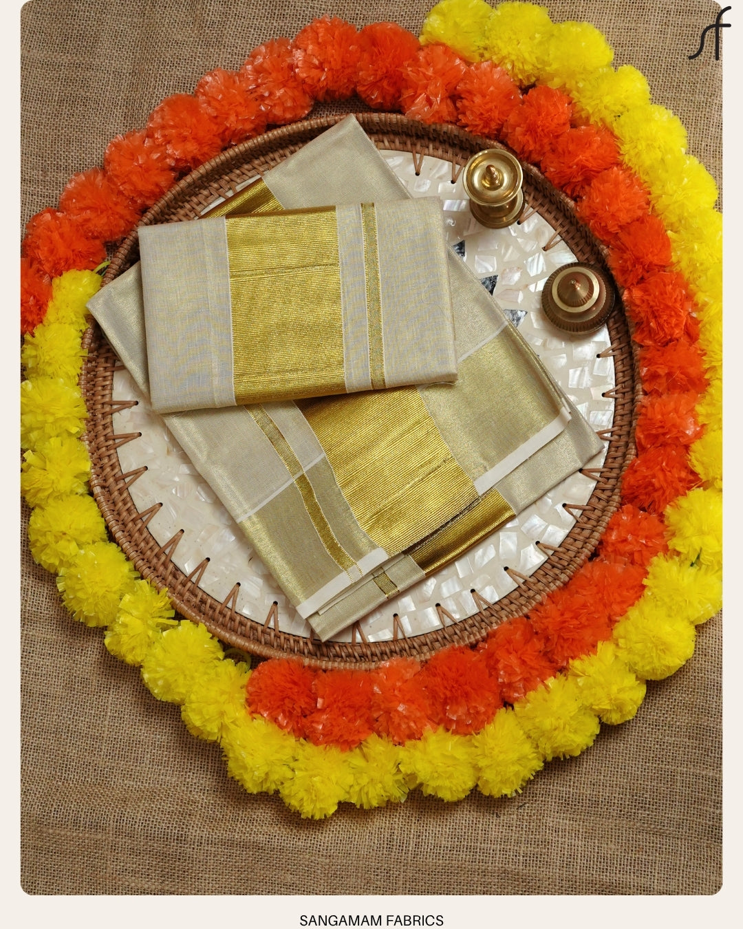 GOLDEN TISSUE SET MUNDU
