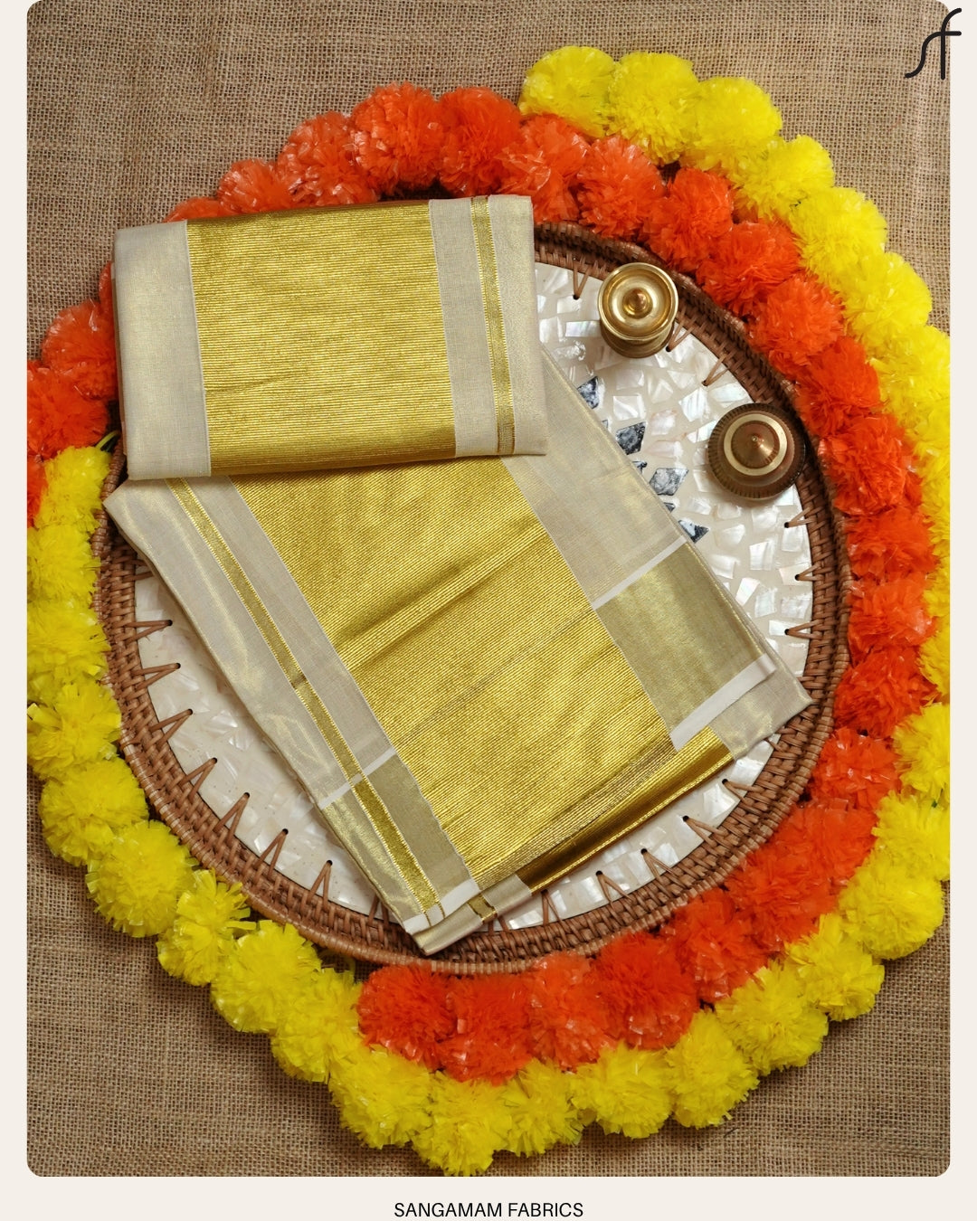GOLDEN TISSUE SET MUNDU