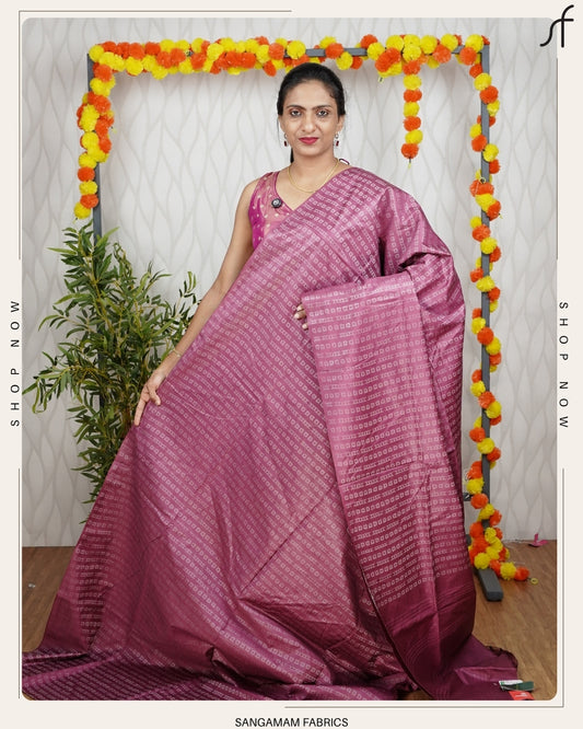BHAGALPURI TUSSAR SILK SAREE
