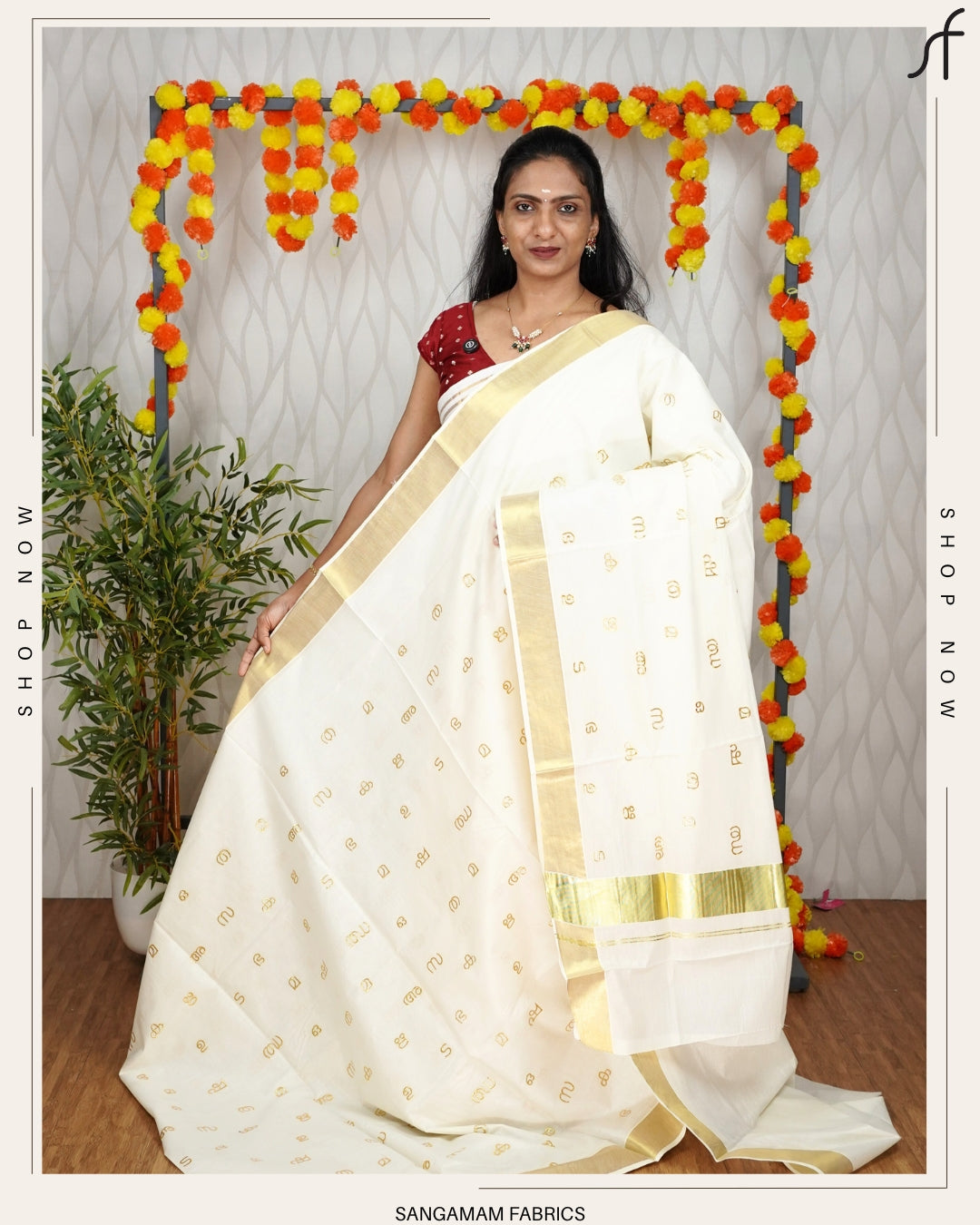 AKSHARAMALA SET SAREE