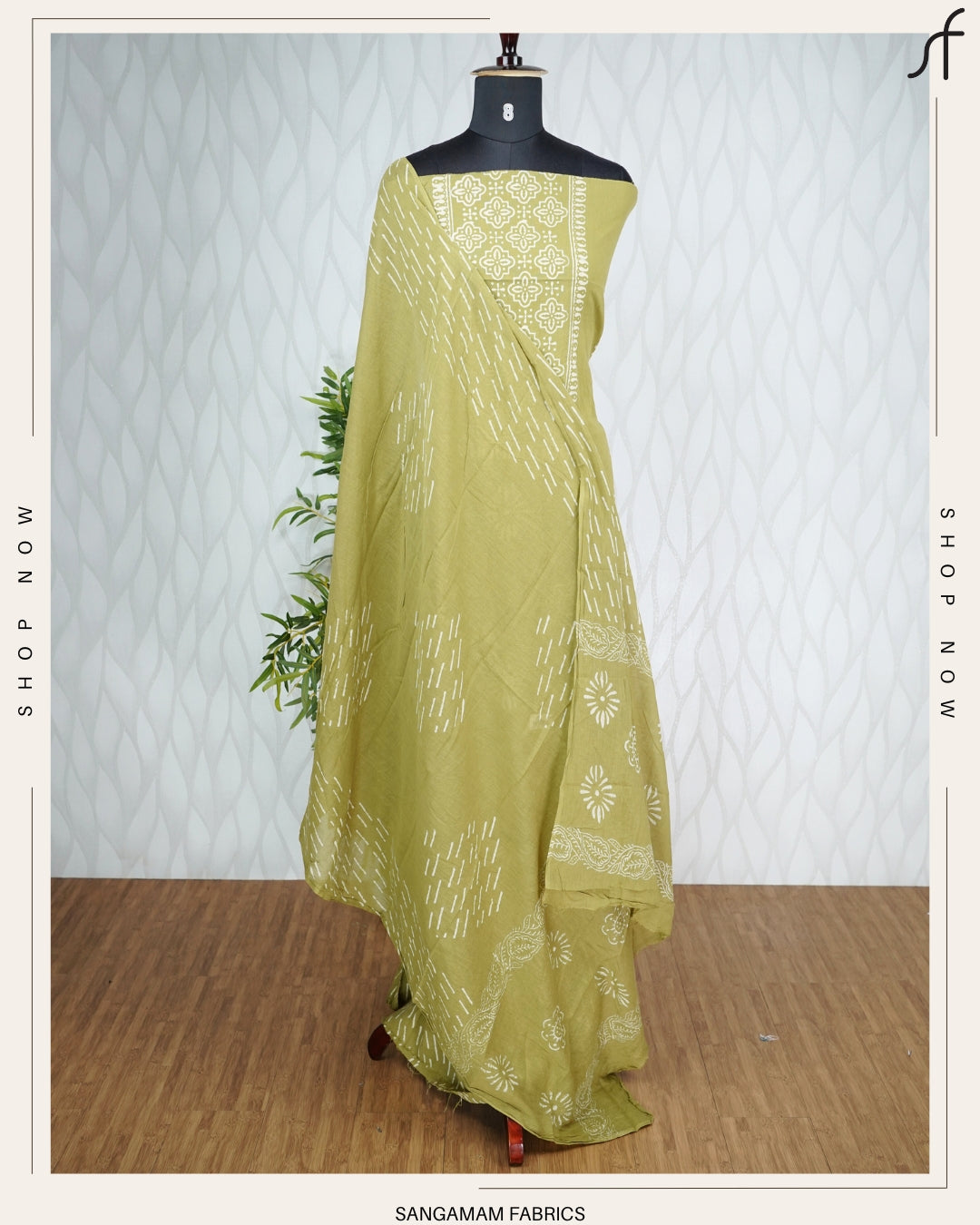 HAND BLOCK PRINTED COTTON SALWAR SUIT