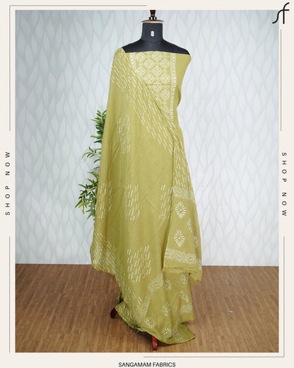 HAND BLOCK PRINTED COTTON SALWAR SUIT
