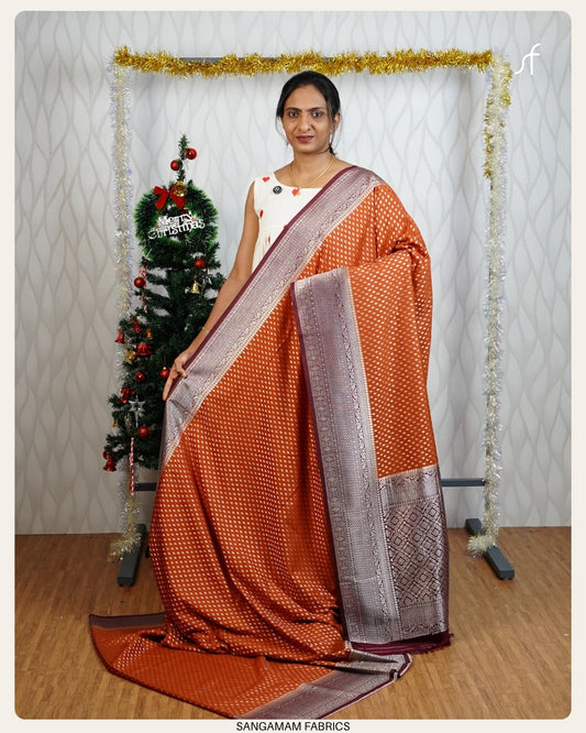 SEMI BANARASI SAREE