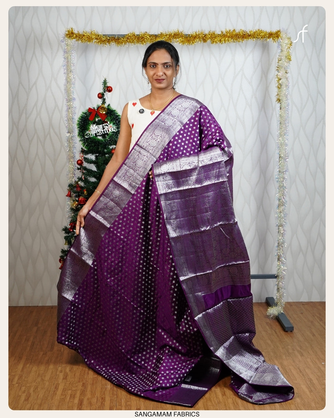 SEMI BANARASI SAREE