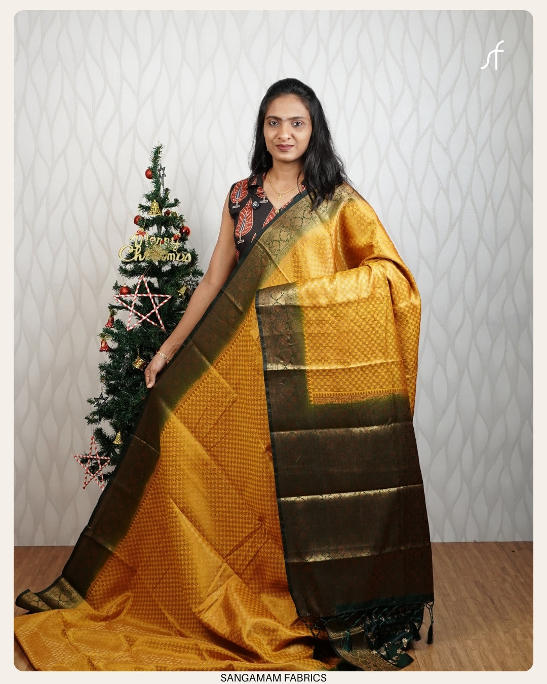 SEMI BANARASI  SAREE