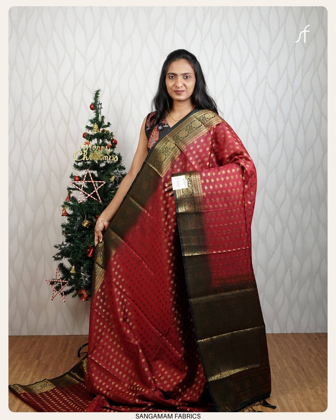 SEMI BANARASI  SAREE