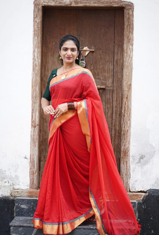ONAM SPECIAL MUL COTTON SAREE