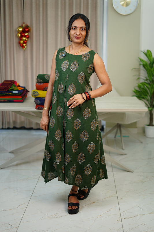 COTTON PRINTED DRESSES